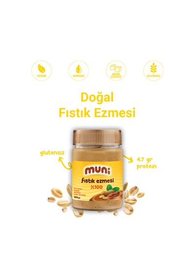 %100 Fıstık Ezmesi, 300 G