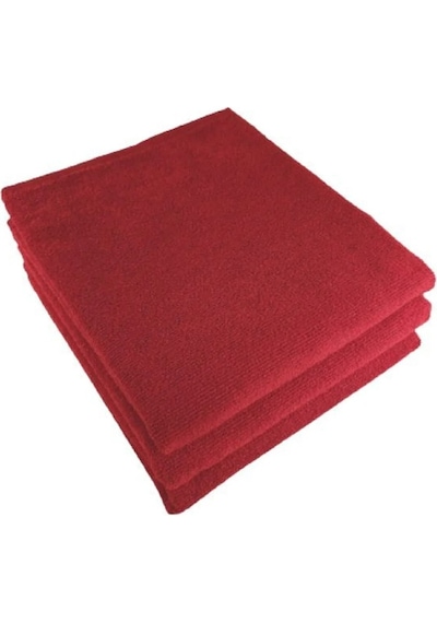3 Adet Saç Boyası Tutmayan Mikrofiber El-yüz-kuaför-spor-havlusu Siyah
