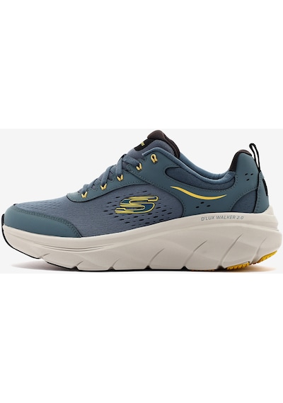 Skechers D'lux Walker 2.0 - Durven Erkek Gri Spor Ayakkabı 232715 Slt Gri