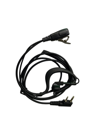 Sfe Spiral Kablolu Bas Konuş Mikrofonlu Yüksek Modülasyonlu Şantiye Telsiz Kulaklığı 2