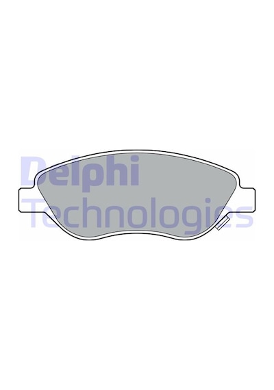 Delphı Lp3360 On Balata Fıat Egea 15 1.4 1.5 T4 Hıbrıt 1.6 D K:19 Mm G:151.1 Mm Büyük Tip 77367923-77368553