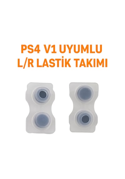 Ps4 V1 Kollar İle Uyumlu L/r Lastik Takımı 1 Takım 2 Adet
