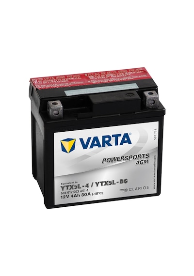 Varta Ytx5l Bs (ytx5l 4) Motosiklet Aküsü 12 V 4 Ah