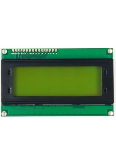 IIC/I2C/TWI Haberleşmeli Yeşil Arka Işıklı 20x4 LCD Ekran