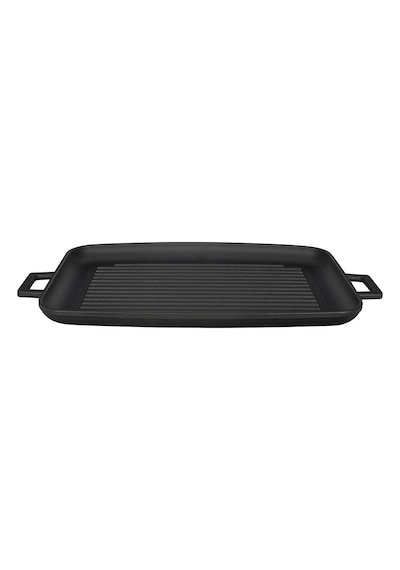 Tr Döküm Grill Tepsi, Izgara Yüzeyli, Metal Kulplu, 31x42cm Diğer