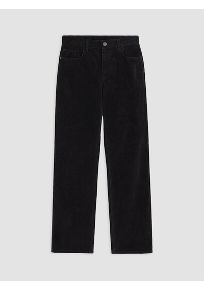 Lcwaıkıkı Classic Siyah Regular Fit Kadife Erkek Chino Pantolon