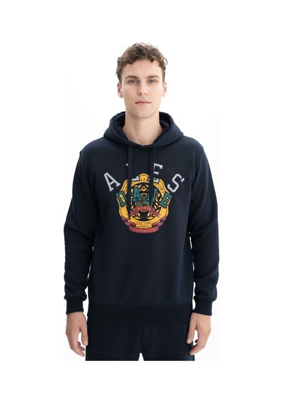 AR-MA Arma Erkek Regular Fit Cepsiz Kapşonlu Sweatshirt 001
