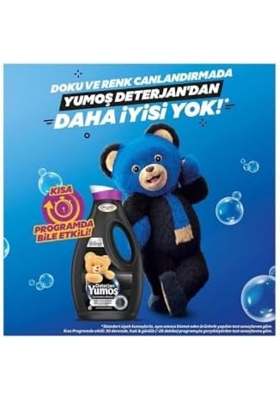 Sıvı Deterjan Siyahlar İçin Canlandırıcı Bakım 1690 Ml 0.75 LT - 2.5 LT - 12 KG