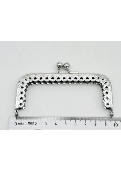 Angel Çanta Aksesuar 10 Cm Cüzdan Klipsi Silvery Renk Diğer