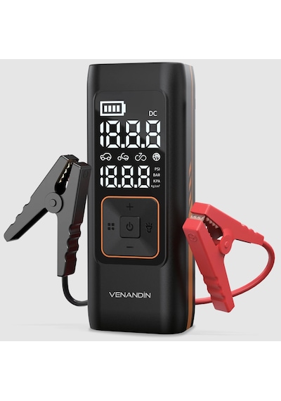 Venandin Inflamo Kompresör Akü Takviye Cihazı 8.000mah Hava Pompası
