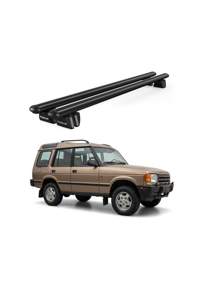 Pençe Land Rover Range Rover 1994-2002 Uyumlu Siyah Ara Atkı 135cm Port Bagaj Tavan Barı