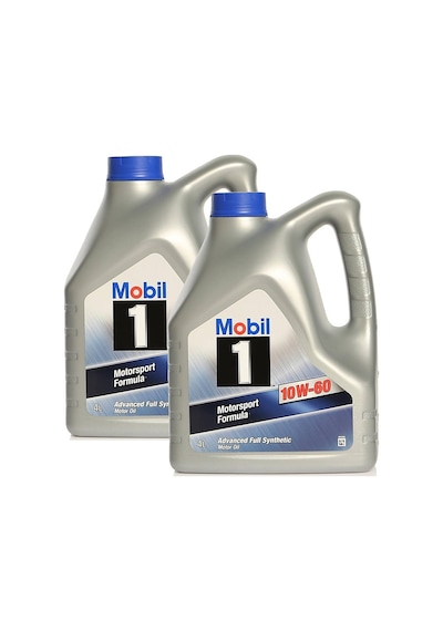 Mobil 1 Motosport Formula 10W-60 Tam Sentetik Motor Yağı 2 x 4 L