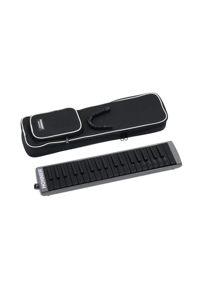 Hohner C944514 Airboard 37 Tuş Carbon Print Wl Melodika Siyah