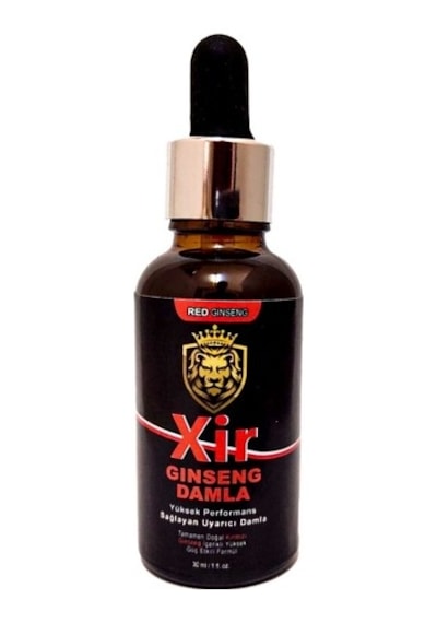 Xir Red Ginseng Xir Hardener Effect Özel Karışım İçecek Bay Bayan 30 Ml