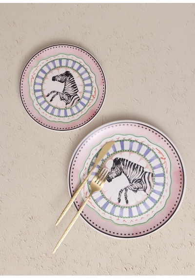 The Mia Spring Servis Tabağı 6lı Set 26 Cm Spr0003 Çok Renkli