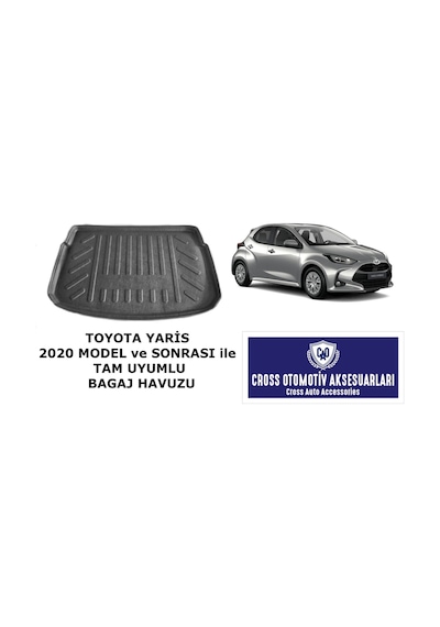 Toyota Yaris 2020 Sonrası ile Tam Uyumlu Bagaj Havuzu