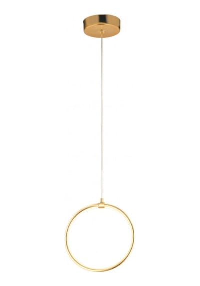 Tekli Halka Sarkıt Modern Led Beyaz Işık Ultra Power Led Avizeo