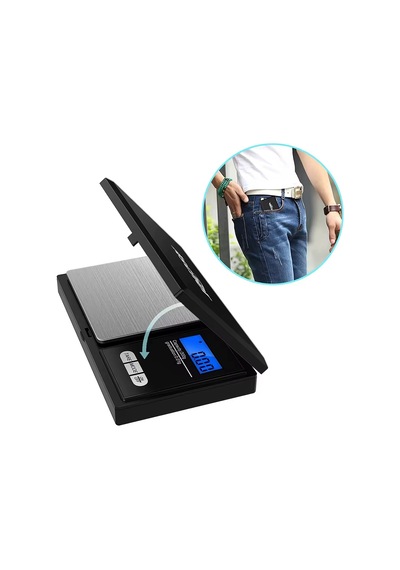 Dijital Hassas Cep Terazisi Lcd Ekranlı, 300gr Kapasiteli, 0.01gr Hassasiyet