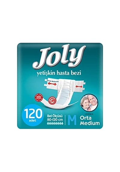 Joly Yetişkin Bezi Medıum 120 Adet Diğer