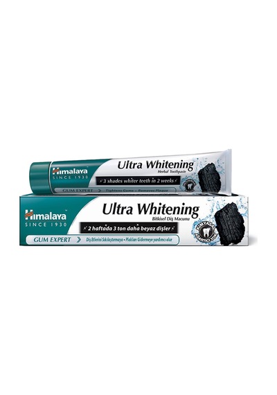 Himalaya Ultra Whitening Bitkisel Diş Macunu 75 Ml - 3 Adet Tarı