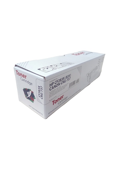 Hp Cf-283x Canon Crg-737 İthal Black Toner