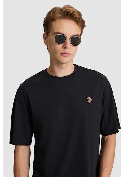 U.S. Polo Assn. U.s. Polo Assn. Erkek Siyah Tişört Basic 50326993-vr046