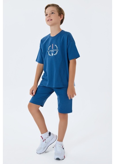 U.s. Polo Assn. Erkek Çocuk Lacivert Bermuda Takım Us2408-c-v2 Lacivert