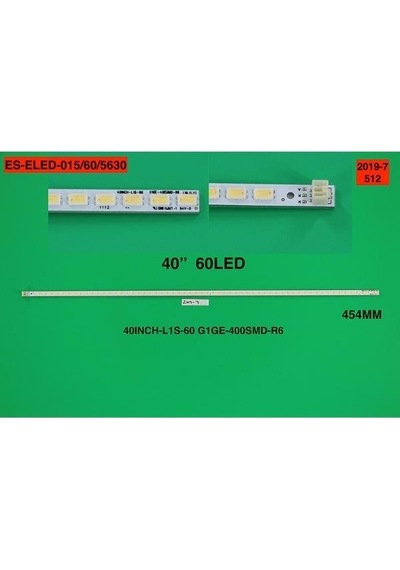 Samsung E-led 2011sgs40 5630 60 H1 Rev1.1 Led Bar