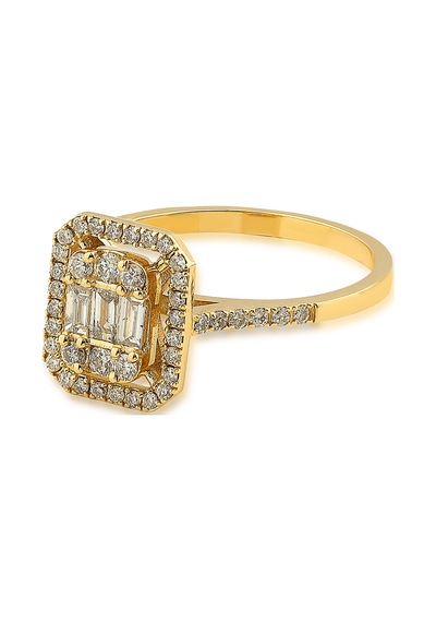 0.44 Ct Baget Pırlanta