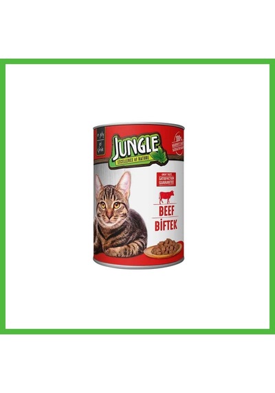 Vaveni Kedi Konserve Biftekli 400gr 1 Adet Arz