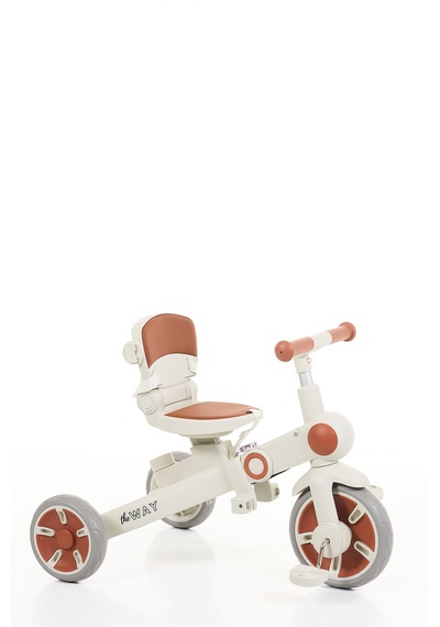 Flow 9in1 Smart Trike Çift Yönlü, Yatabilir, Katlanabilir, Denge Bisikleti Özellikli Bebek Ve Çocuk Bisikleti Beyaz
