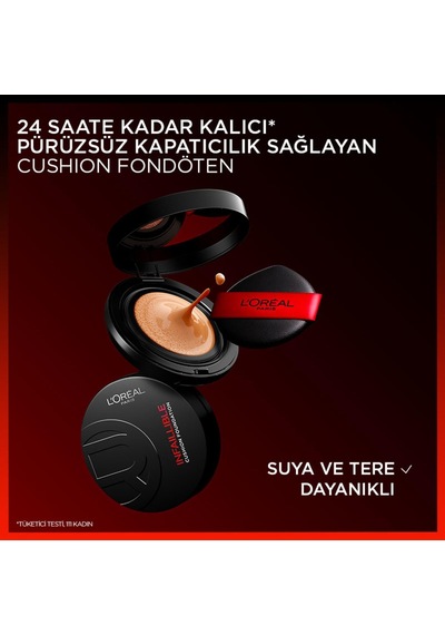 L'oréal Paris Infaillible Freshwear Cushion Fondöten - N 50 Çok Renkli