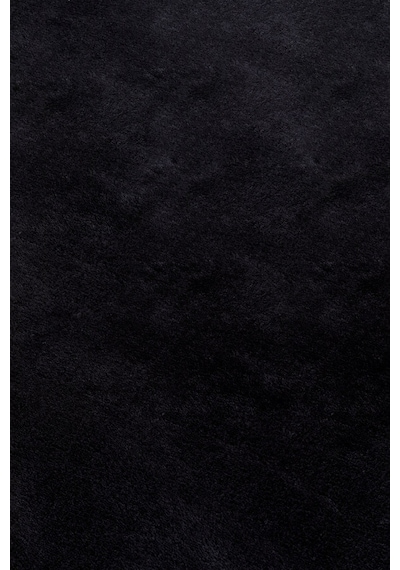 Vl Comfort Peluş Halı Gri Overloklu Siyah
