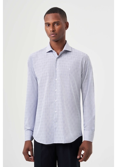 Bisse Erkek Regular Fit Klasik Gömlek Laci Gm23y231037 D39 Lacivert