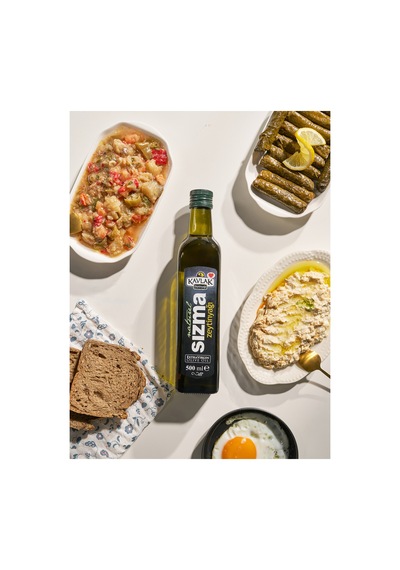 Naturel Sızma Soğuk Sıkım Zeytinyağı 500 Ml Marasca Cam Şişe
