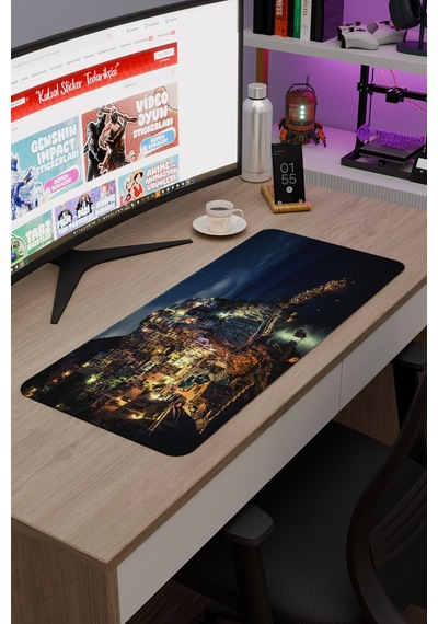 İtalya V2 70x30 Xl Gaming Kauçuk Kaymaz Taban Mouse Pad Fare Altlığı