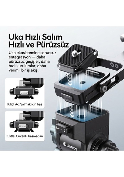 Ulanzi Xj01 Uka Universal Foldable Camera Cage Katlanabilir Kamera Kafesi - C116