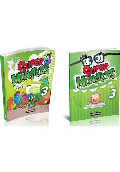 Yds Publishing 3. Sınıf Super Monsters Student + Activity Set