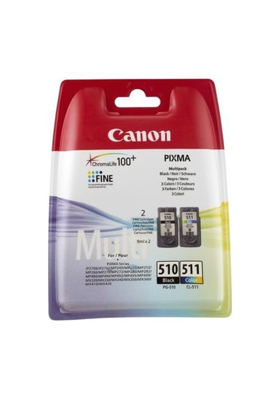 Canon Pg 510. Cl 511 Siyah Ve Renkli Multipack Kartuş