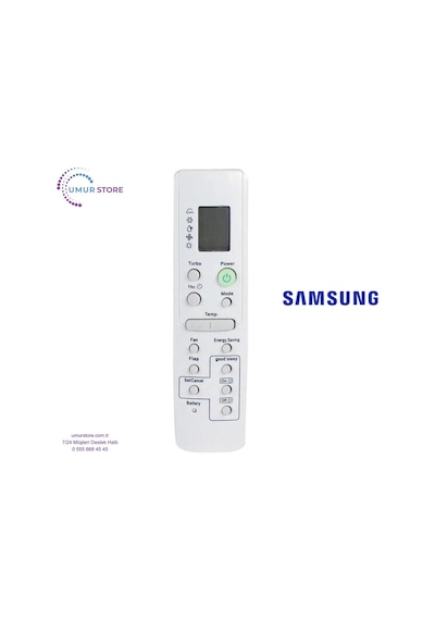 Samsung Sh09awh Uyumlu Klima Kumandası