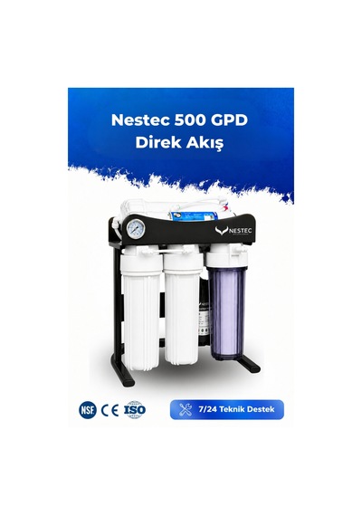 10 Inch 500 Gpd Direk Akış