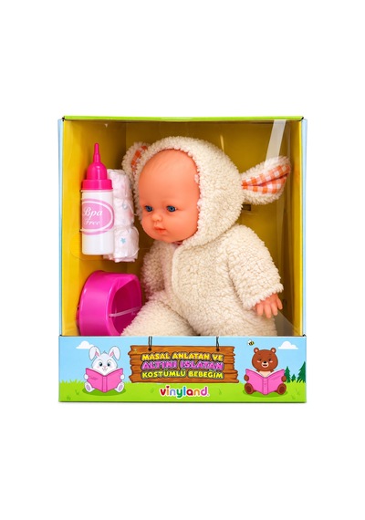 Peluş Kostümlü Konuşan Ve Altını Islatan Bebek
