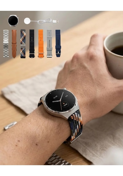 Bluetooth Akıllı Saat 7 Kordonlu Arama Özellikli Uyku Ve Aktivite Takipli