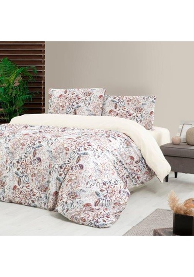 Aryıldız Home Exclusive Saten Nevresim Çift Kişilik Flowers