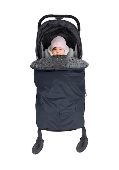 Sevi Bebe Lüks Bebek Arabası Battaniyesi ART-147 Siyah