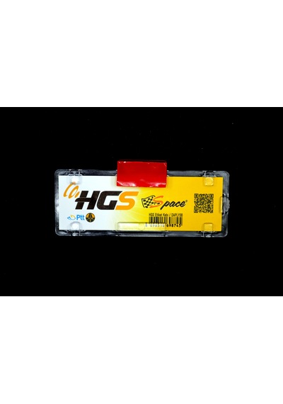 Hgs Kabı Şeffaf Bantlı Yeni Model Büyük Boy