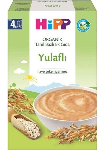 Hipp Organik Yulaflı Tahıl Bazlı Ek Gıda 200gr