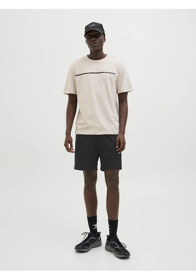 Jack & Jones Jack&jones Jpstgordon Fusion Sweat Erkek Şort 12273304 Siyah