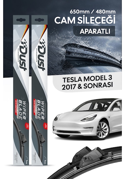 Tesla Model 3 2017-sonrası Uyumlu Silecek Takımı 650mm/480mm S13