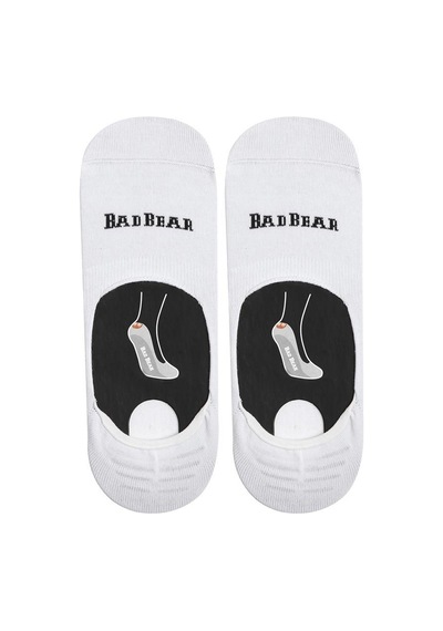 Bad Bear 18.01.02.001-c03 Core Zero Erkek Babet Çorap Beyaz